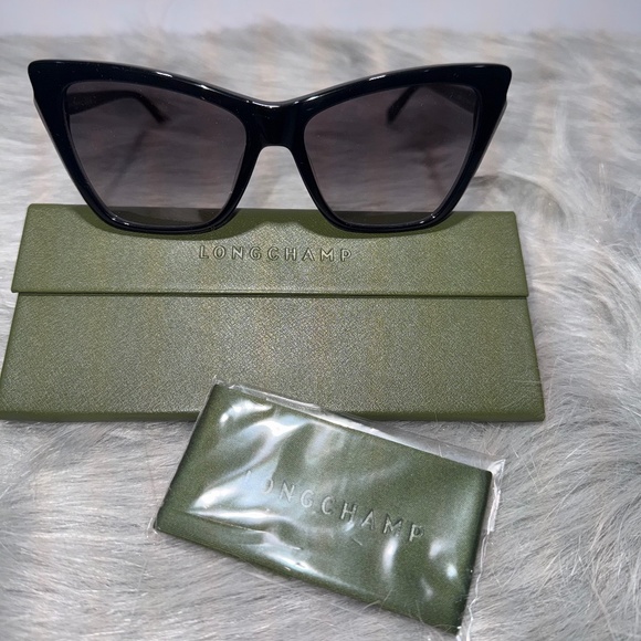Longchamp Ladies Cat Eye Sunglasses~NIB - Picture 1 of 6